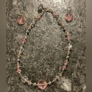 Emily Ray earring and necklace set